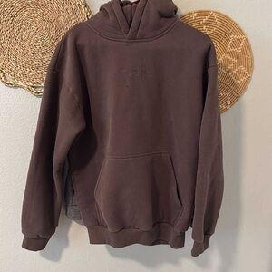 Comfrt Brown Hoodie Sweater Sweatshirt